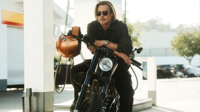 Lee más sobre el artículo Descubre el espectacular garaje de motos de Brad Pitt